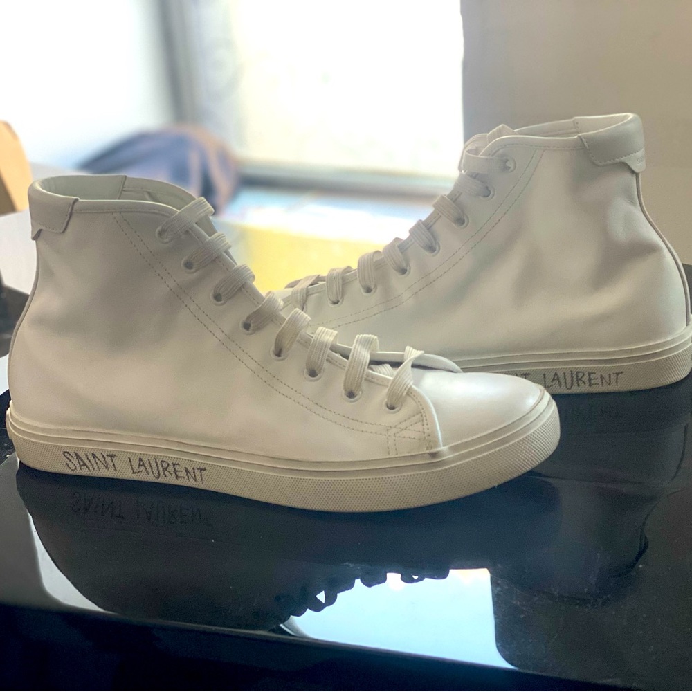 **BRAND NEW YVES SAINT LAUREN HIGH-TOPS **
